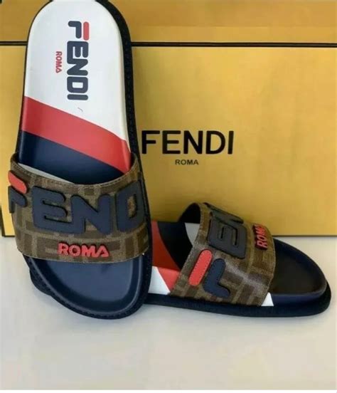 fendi sandal slides|fendi birkenstock style sandals.